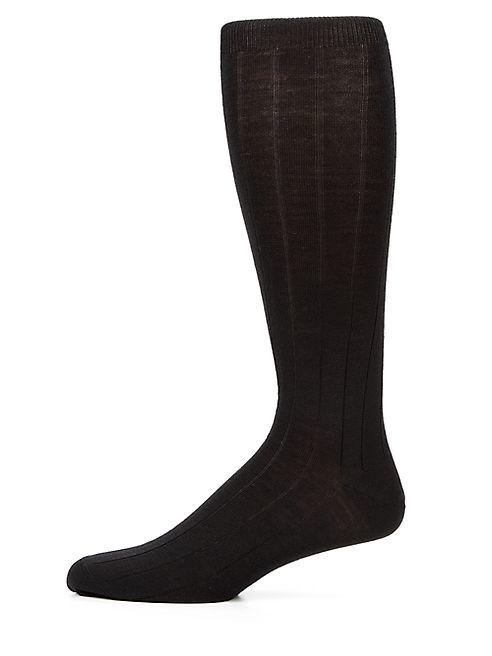 Saks Fifth Avenue Collection - Stretch-Wool Dress Socks