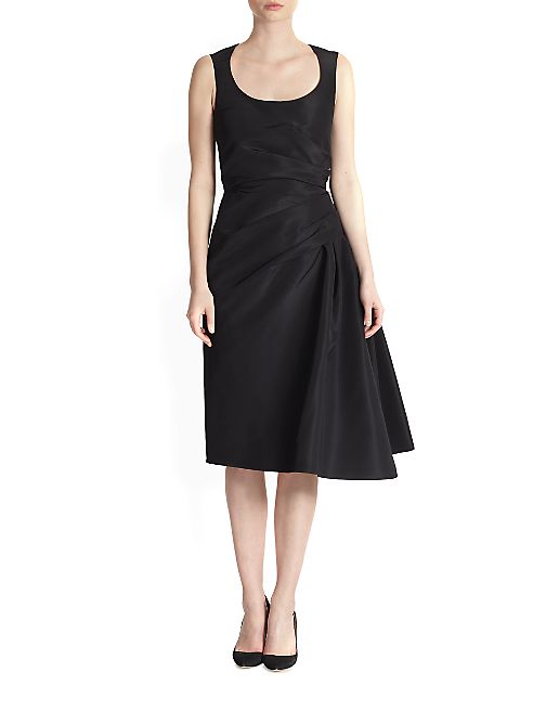 Carolina Herrera - Icon Collection Silk Faille Cocktail Dress