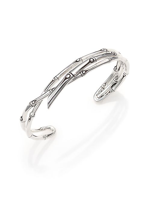 John Hardy - Bamboo Sterling Silver Multi-Row Cuff Bracelet