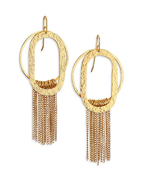 Stephanie Kantis - Paris Romance Double Loop Fringe Earrings