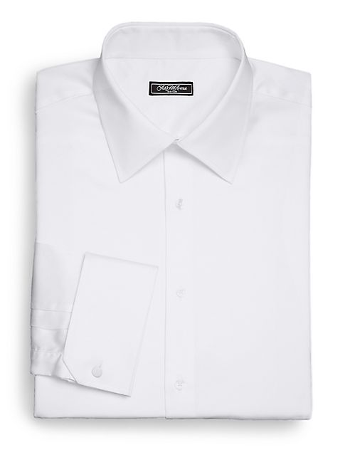 Saks Fifth Avenue Collection - Regular-Fit French Cuff Cotton Shirt