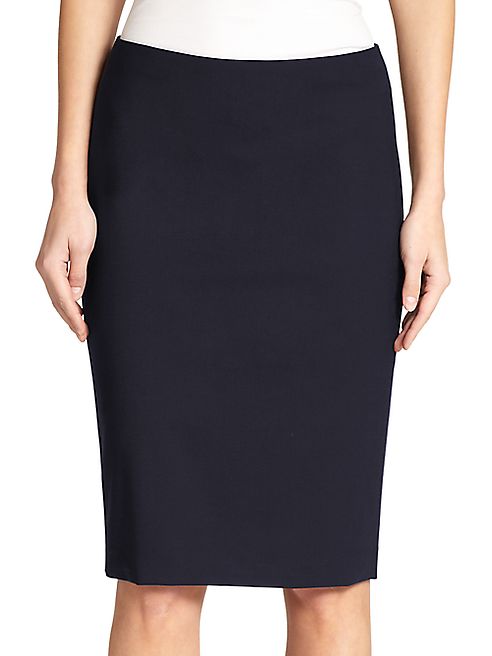 Theory - Edition Stretch Wool Pencil Skirt