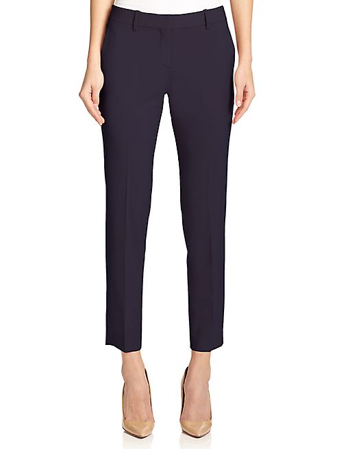 Theory - Testra Edition Stretch Wool Cropped Pants