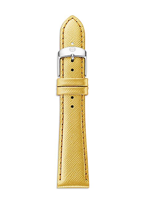 Michele Watches - Saffiano Leather Watch Strap/20MM