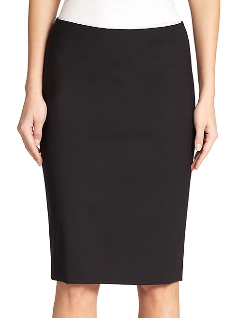 Theory - Edition Wool-Blend Pencil Skirt