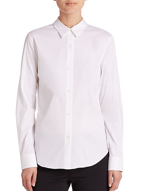 Theory - Tenia Luxe Cotton Shirt