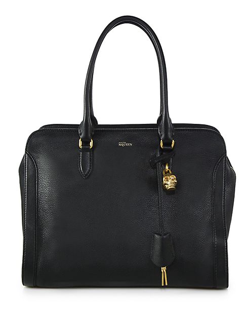 Alexander McQueen - Padlock Large Zip Satchel