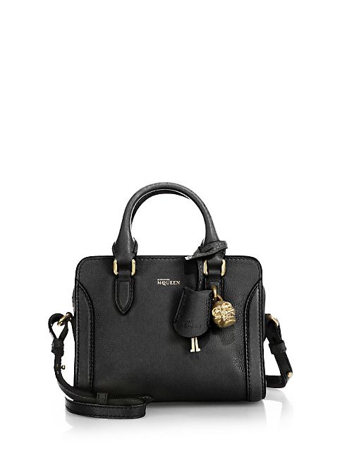 Alexander McQueen - Padlock Mini Zip Satchel