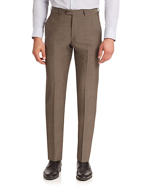 Armani Collezioni - Virgin Wool Dress Pants