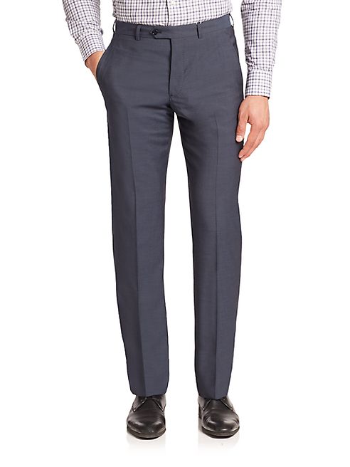 Armani Collezioni - Virgin Wool Dress Pants