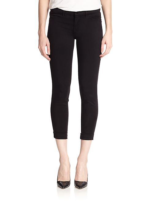 J BRAND - Luxe Sateen Anja Ankle Cuff Jeans