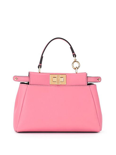 Fendi - Peekaboo Micro Leather Satchel