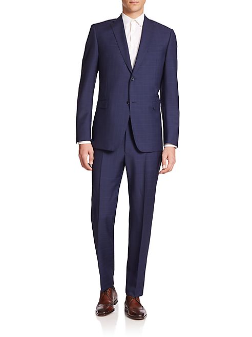 Z Zegna - Two-Button Windowpane Suit