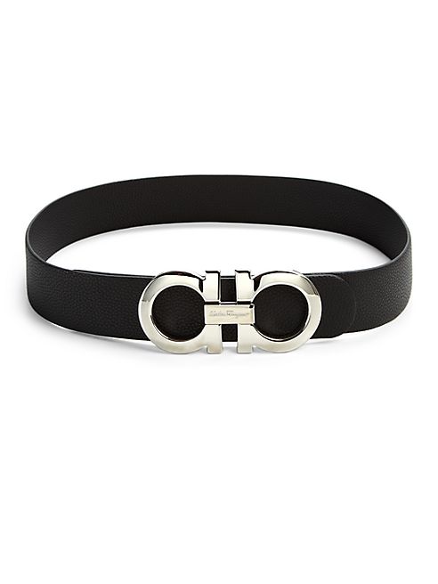 Salvatore Ferragamo - Gancini Large Leather Belt