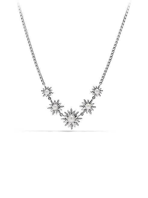 David Yurman - Starburst Five-Station Necklace with Pearls