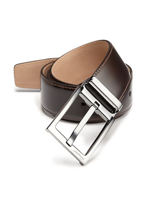 Salvatore Ferragamo - New Real Adjustable Leather Belt