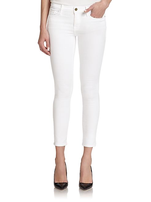 FRAME - Le Color Cropped Skinny Jeans