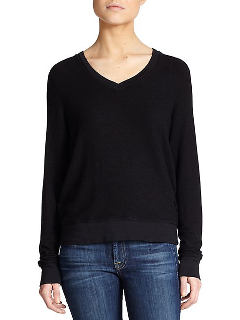 Wildfox - V-Neck Sweatshirt