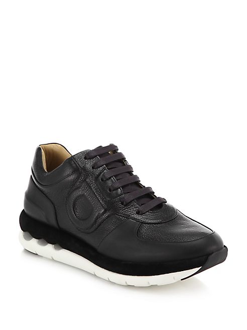 Salvatore Ferragamo - Morgan Leather Sneakers