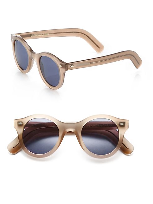 CUTLER AND GROSS - Classic 51MM Round Sunglasses