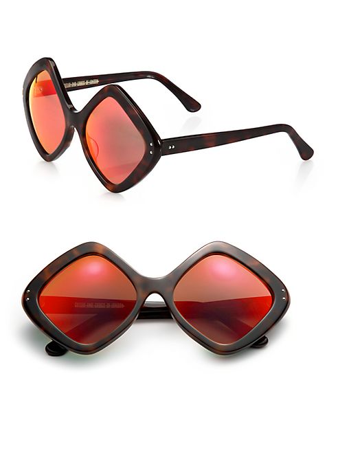 CUTLER AND GROSS - 58MM Diamond Sunglasses