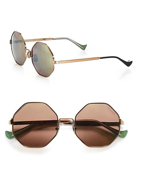 CUTLER AND GROSS - 51MM Octagon Sunglasses