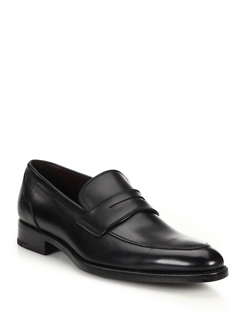 Ermenegildo Zegna - Leather Penny Loafers