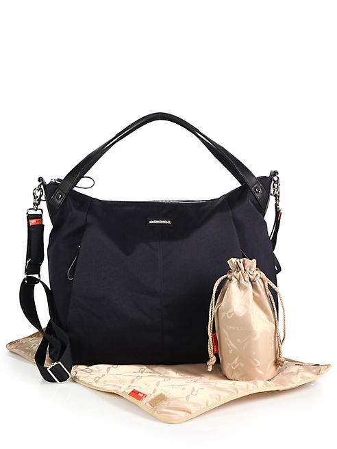 Storksak - Catherine Nylon Hobo Diaper Bag