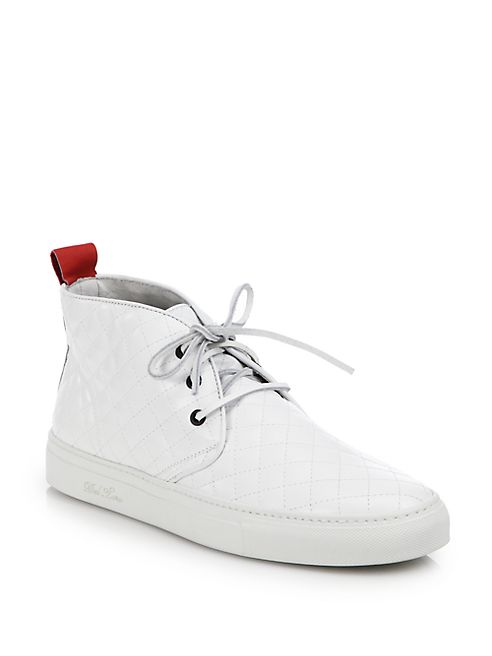 Del Toro - Quilted Leather Chukka Sneakers