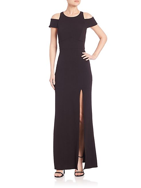 ABS - Cut-Out Crepe Gown