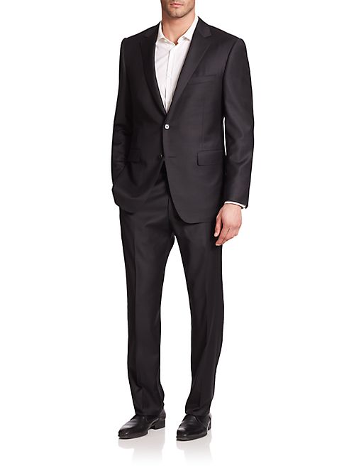 Saks Fifth Avenue Collection - Samuelsohn Solid Wool Suit