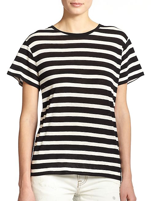 R13 - Striped Boy Tee