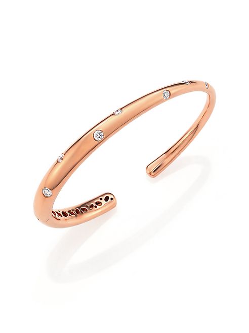 Kwiat - Cobblestone Diamond & 18K Rose Gold Cuff Bracelet