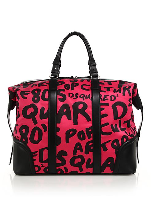 DSQUARED2 - Ronald Leather Duffel Bag