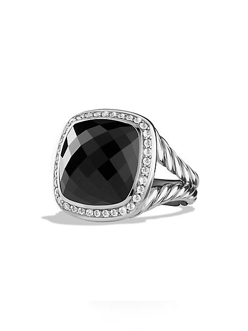 David Yurman - Albion Ring with Black Onyx and Diamonds