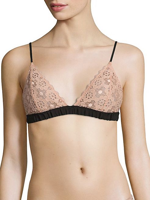 Fleur du Mal - Crochet Lace Longline Bra