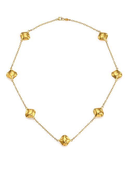 GURHAN - Clove 24K Yellow Gold Cielo Station Necklace