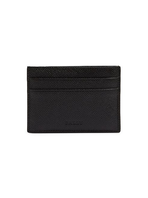 Bally - Textured Leather Card Case