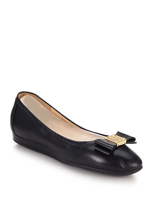 Cole Haan - Tali Bow Leather Flats