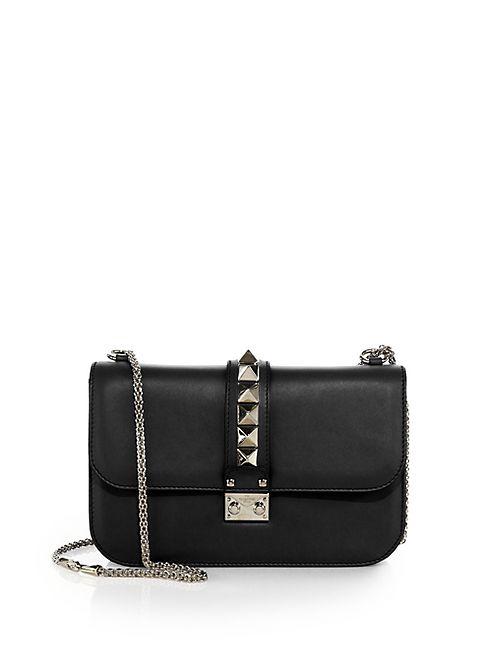 Valentino - Rockstud Lock Medium Shoulder Bag