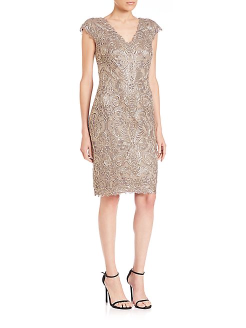 Tadashi Shoji - Lace Sheath Dress