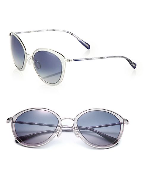 Oliver Peoples - Gwynne 62MM Round Sunglasses