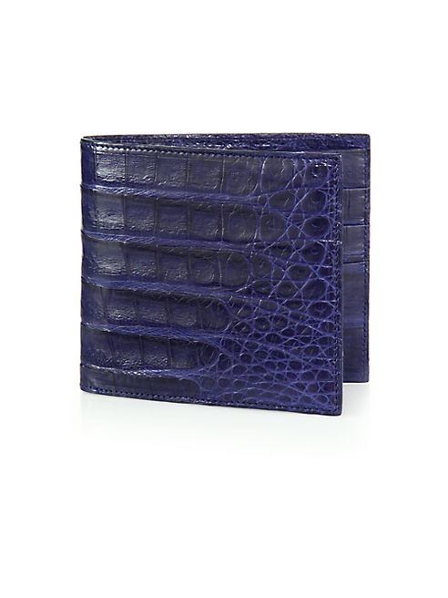 Santiago Gonzalez - Crocodile Billfold Wallet