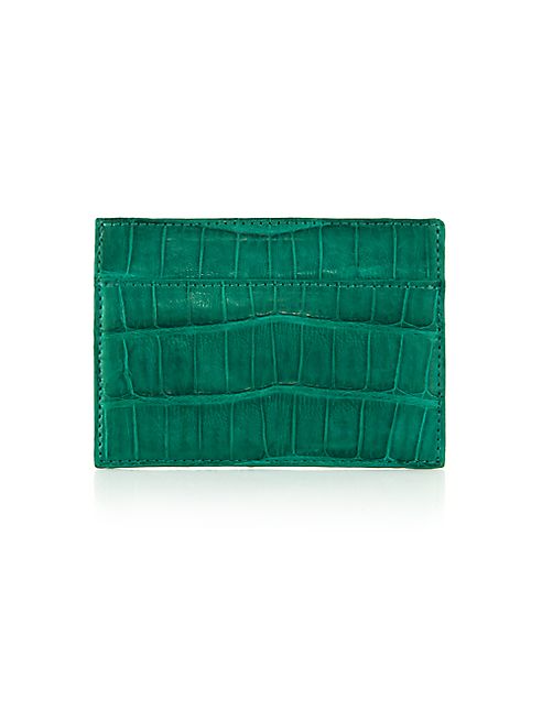 Santiago Gonzalez - Crocodile Card Case