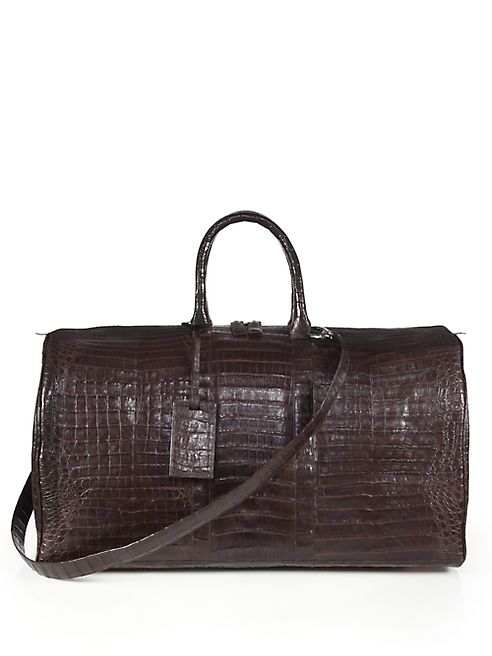 Santiago Gonzalez - Crocodile Weekender Bag