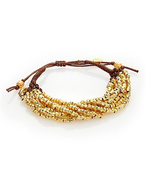 Chan Luu - Beaded Cord Multi-Strand Bracelet