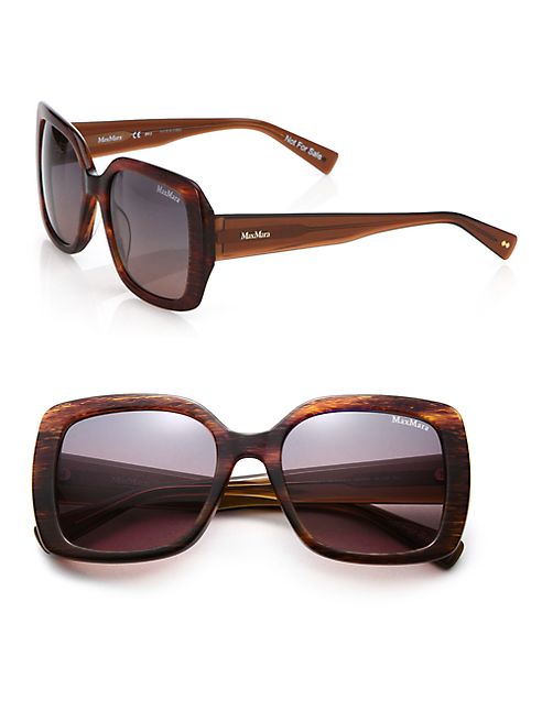 Max Mara - Thickness 54mm Square Sunglasses