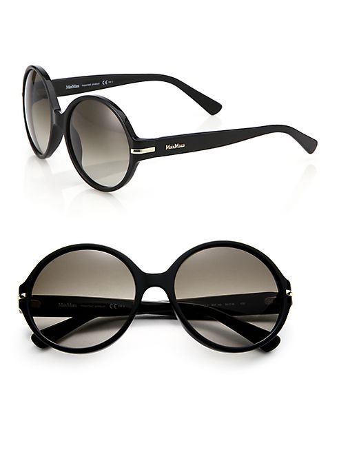 Max Mara - Detail 56MM Round Sunglasses