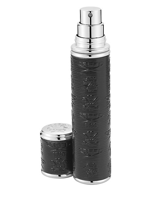 Creed - Refillable Leather & Silvertone Trim Pocket Atomizer