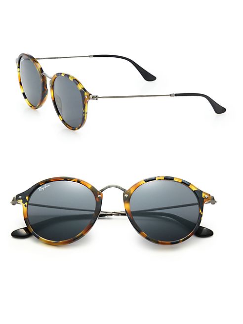 Ray-Ban - 55MM Round Sunglasses